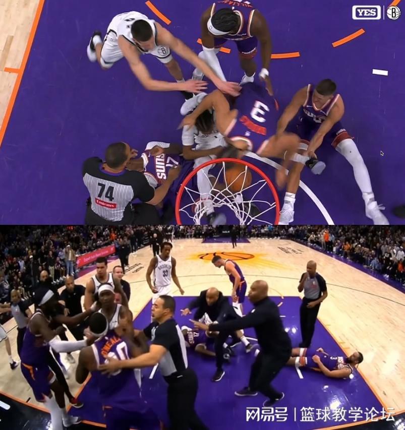 开云体育下载-多人混战！拦都拦不住！NBA再次爆发冲突